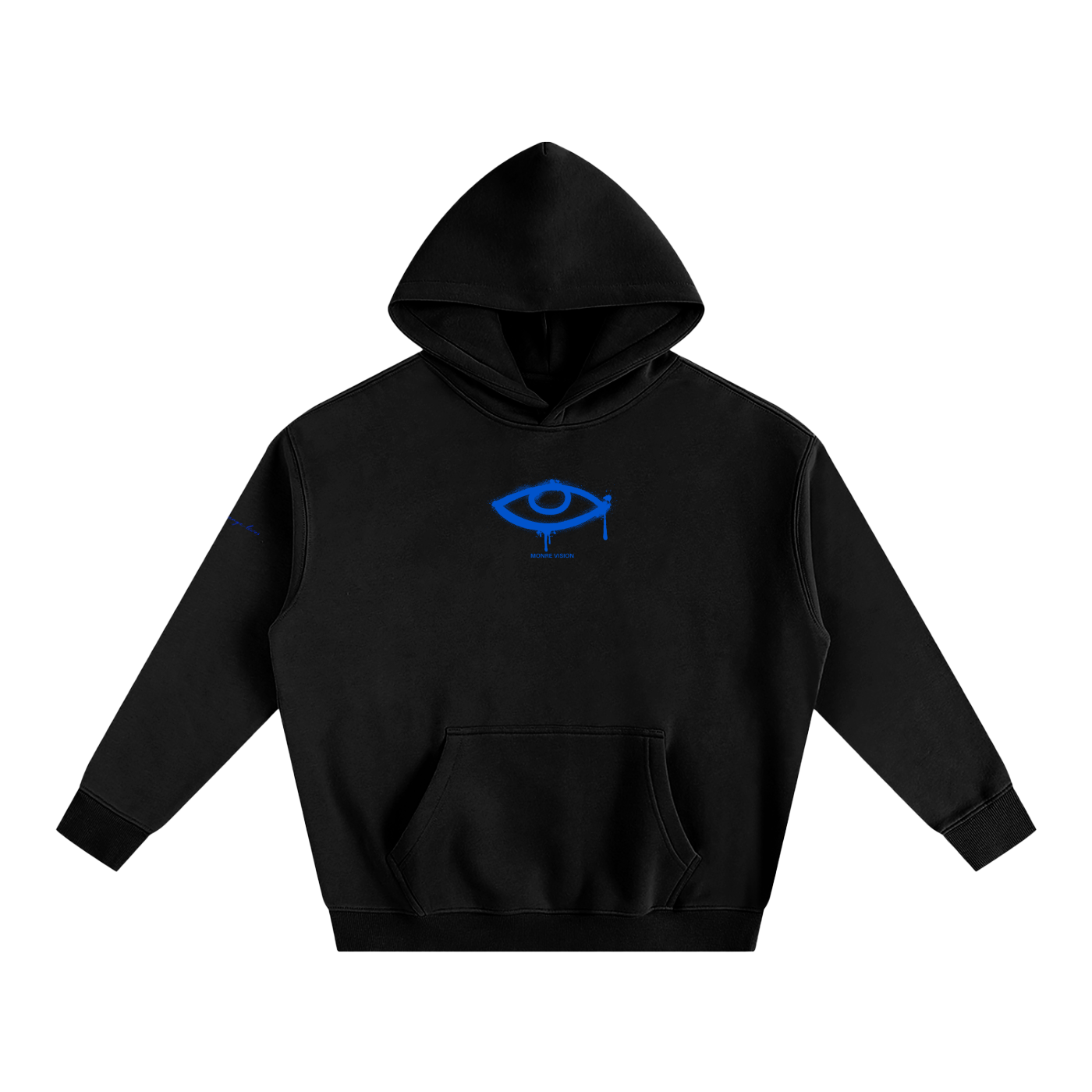 Monre Oversize Fleeced Hoodie/ vision