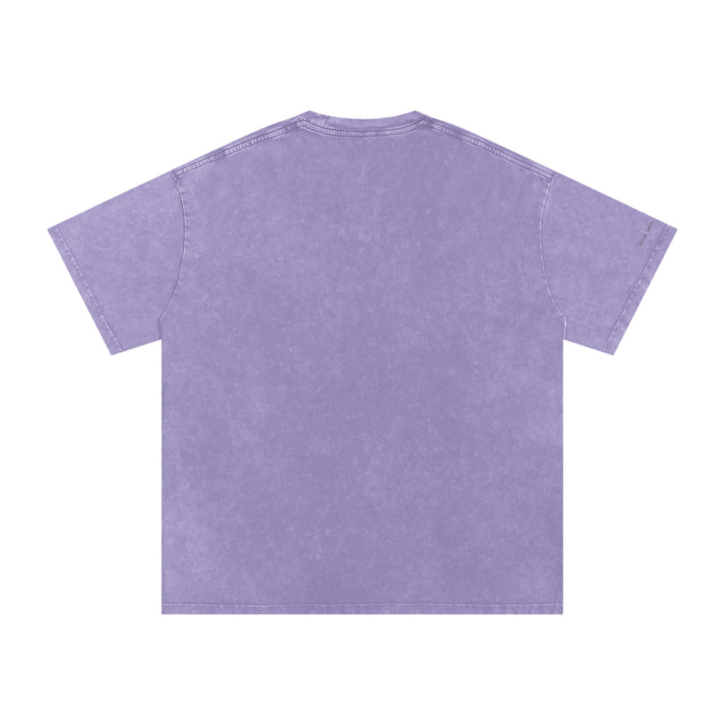 Monre Snow Washed Oversized Cotton T-Shirt First Edition Collection