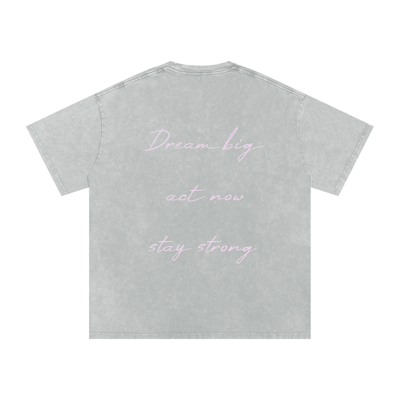 Monre Snow Washed Oversized Cotton T-Shirt First Edition Collection