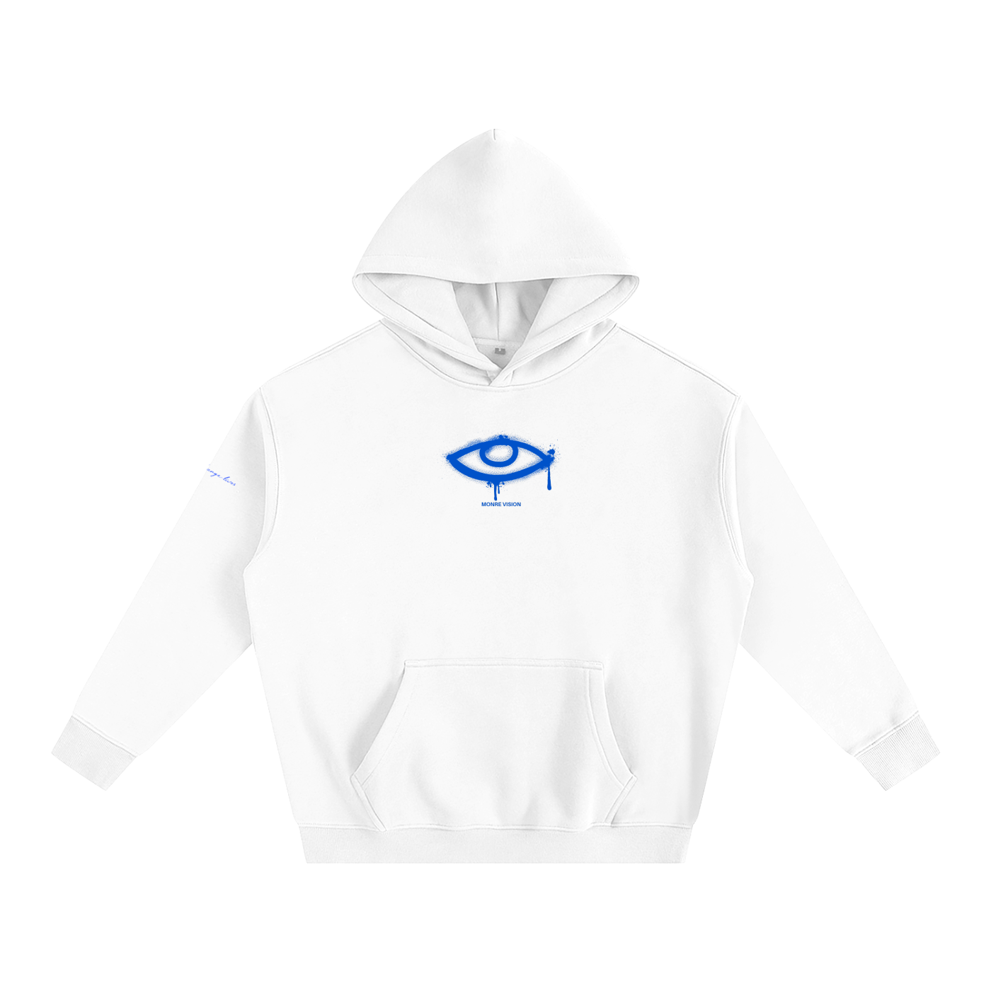 Monre Oversize Fleeced Hoodie/ vision