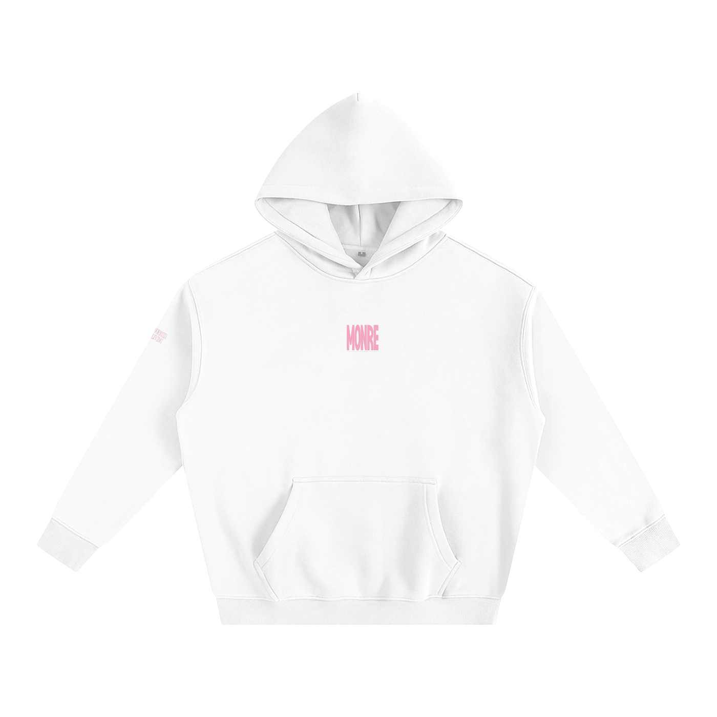 Monre Oversize Fleeced Hoodie-fashion/style hoodie