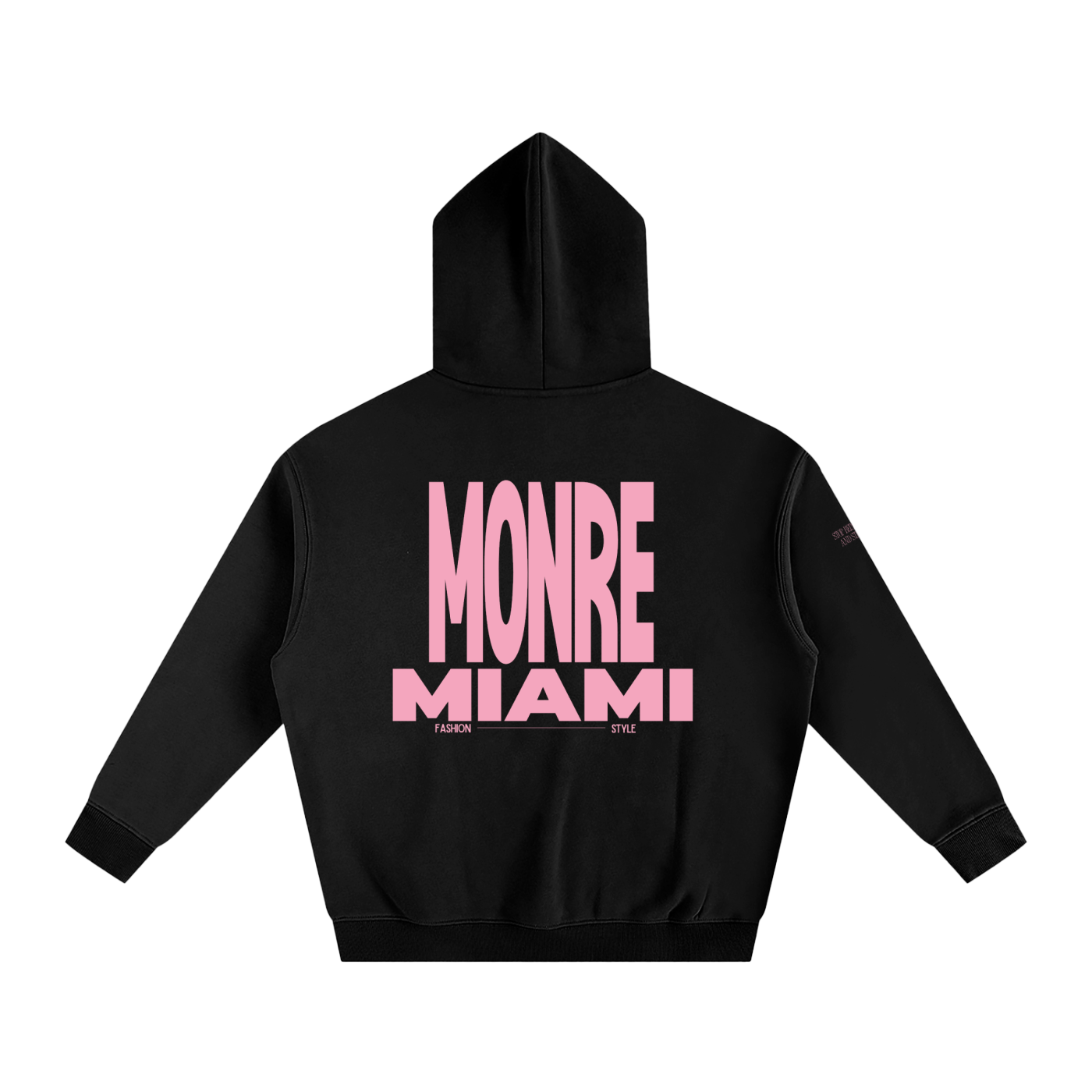 Monre Oversize Fleeced Hoodie-fashion/style hoodie