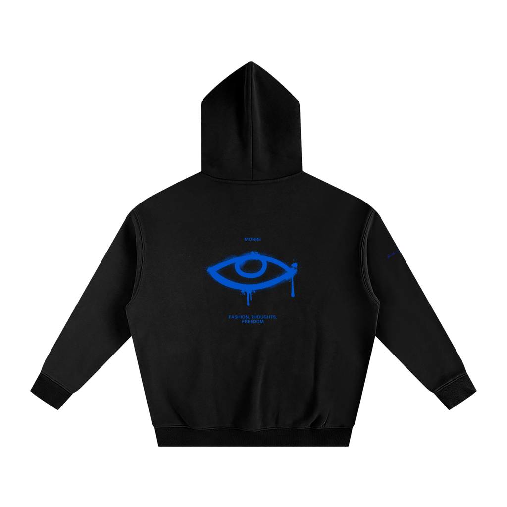 Monre Oversize Fleeced Hoodie/ vision