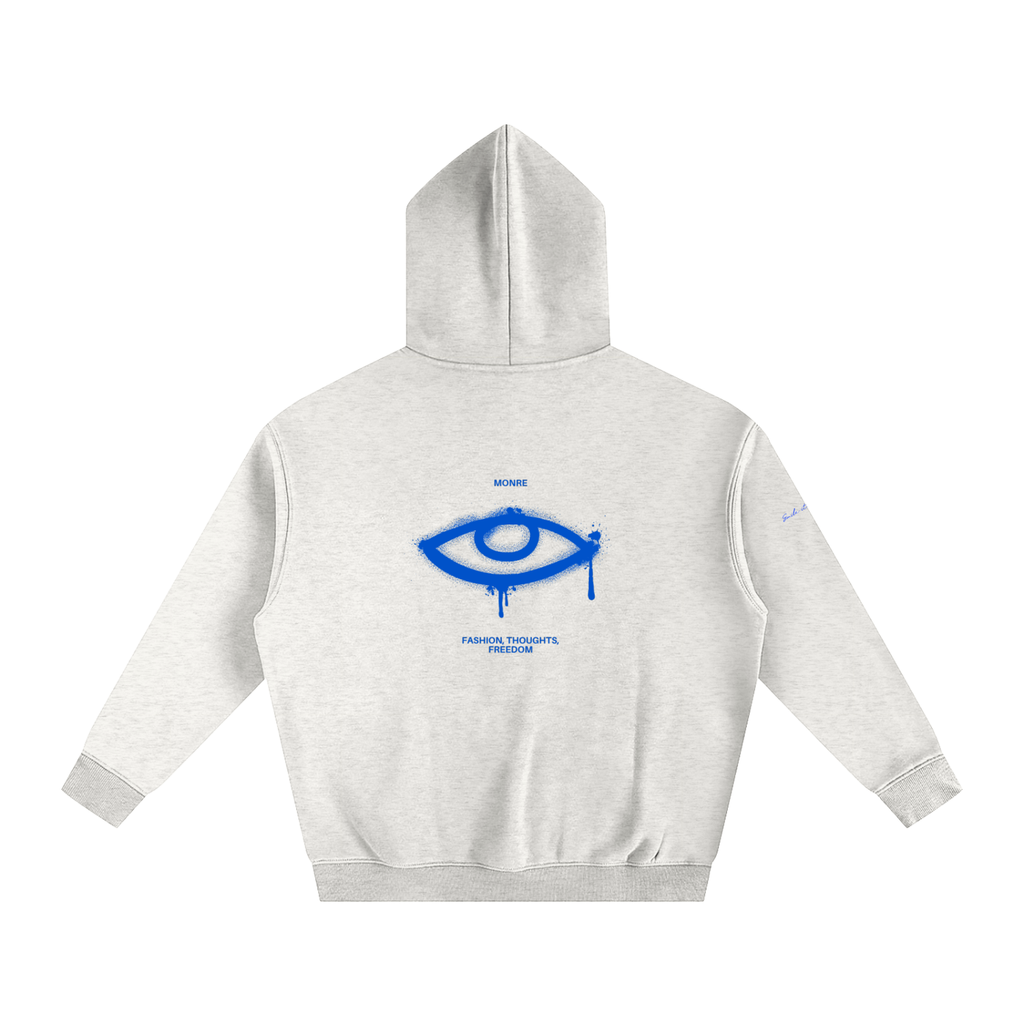 Monre Oversize Fleeced Hoodie/ vision