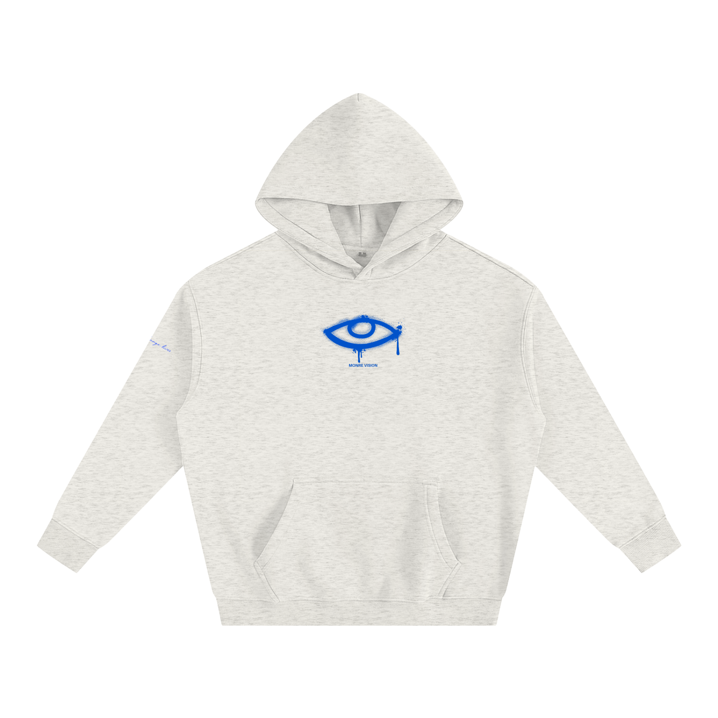 Monre Oversize Fleeced Hoodie/ vision