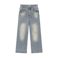 Monre Vintage Wash Distressed Denim Jeans
